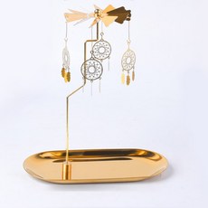 旋轉吊飾鍍金蠟燭線香架托盤, 17 捕夢網 8號