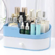 하이어앤하이어 투톤 메이크업 스토리지, 블루, 1개