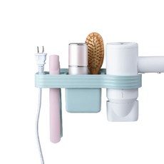 Devence Devance 吹風機多功能收納架, 藍色, 1個