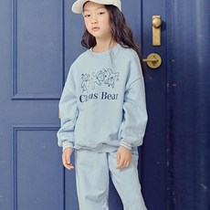 孩童馬戲團熊2色訓練上下套裝