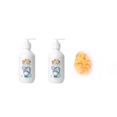 Goat 兒童多合1沐浴露 2入+沐浴球 隨機出貨, 1套