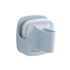 피쓰프리덤 손잡이 탈부착 주방 수세미 블루 + 스펀지 3p 세트, 1세트