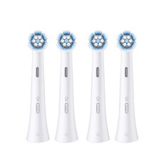 Oral-B 歐樂B iO 電動牙刷替換刷頭 溫和護理 白色, 單一商品, 4個