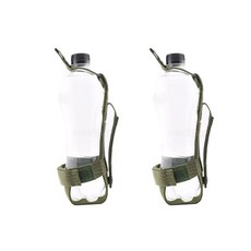 包包掛勾水瓶收納袋, 卡其色, 2個