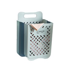 堅固的四角洗衣籃 特大, 03藍色, 1個