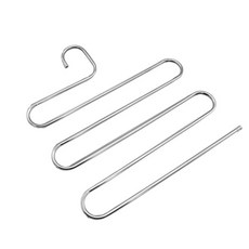 YMJ S型不鏽鋼鋼褲架 EH60-0115, 不銹鋼 S 褲, 1個