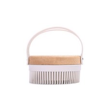 矽膠潔面按摩刷 DC-016, 淺褐色的, 1個, 1件