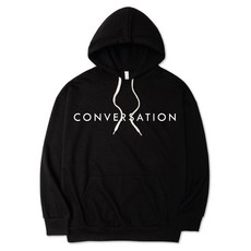 VENHIT Conversation棉質雙面布重磅寬鬆大尺寸帽T