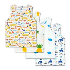 doridori 男童款背心 4入組合