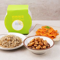 반찬천국 땅콩조림 160g + 단무지무침 140g + 잔멸치볶음 90g, 1세트