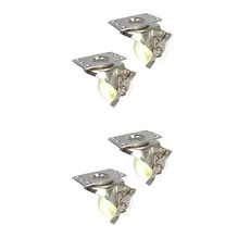 MASTER.S DS 22 系列不銹鋼輕型腳輪 DS 2230 NYL-BK 7.6 cm 不銹鋼尼龍（白色） Flat-B/K (BK), 4個