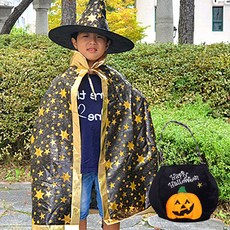 星星披風組+絲絨糖果籃