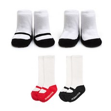 HI BABY CLUB 孩童鞋造型及膝襪 2入+瑪麗珍襪2件組