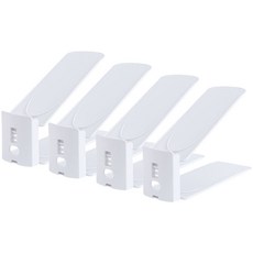 brwd 收納鞋架 白色 10*8*27cm, 4個