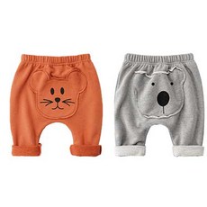 JOY MULTI 男孩童動物長褲 2入