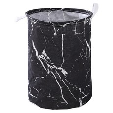 wable 可折疊收納洗衣籃, 15 黑色白線, 1個