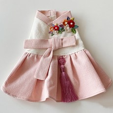 BYDAMSOOMI 狗流蘇韓服, 粉色（裙子）