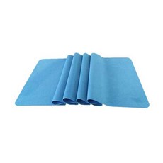 모먼트 휴대용 접이식 요가 매트 2mm, 블루, 1개