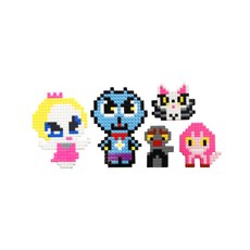 Block N Story 10mm變形積木包芭蕾鬼+鬼套組+天藍鬼, 混色