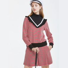 NEVERMINDALL 女款印花百褶短褲