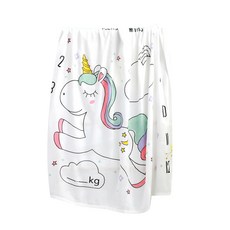 竹纖維棉紗浴巾, 06彩虹馬, 1個