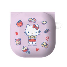 HELLO KITTY Galaxy Buds Pro/Buds Live/Buds 2甜點系列霧面硬殼耳機殼, 單品, Lavender