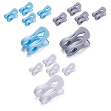 每日分享王衣夾藍色5p+灰色5p+白色5p套組, 1套