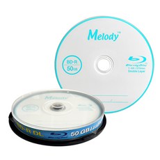 旋律球藍光 50GB 10P 蛋糕, 單一商品