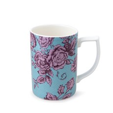 PORTmeIRION 波特玫琳恩 Kingsley 馬克杯 0.35L, 青綠色, 1個