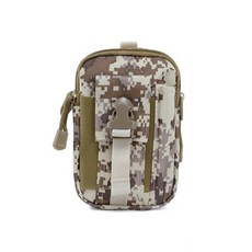 33C 밀리터리 위장 등산 허리가방, 05 사막 디지털 컬러
