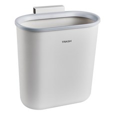 質感掛式垃圾桶 KGW21081901, 白色的