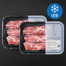 6다이닝 듀록 황제살 (냉동), 300g, 2개