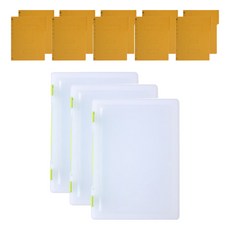 ECO Chungwoon New No.11 文件盒 B4 3p + 紙黃紙 10p, 1套, 隨機發貨（文件盒），黃色（硫天）