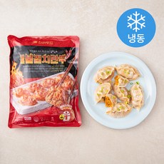 진리푸드 매운불김치 만두 (냉동), 420g, 1봉
