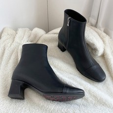 칼리브론즈 모던라인 앵클부츠 5cm K1379