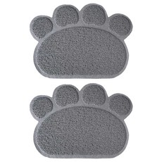 Moment Cat 環保 PVC 特大號沙墊 2p, 灰色的