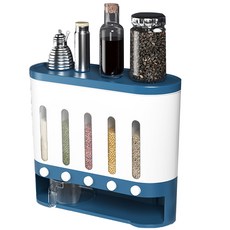 穀物雜糧罐 5L, 14 藍色