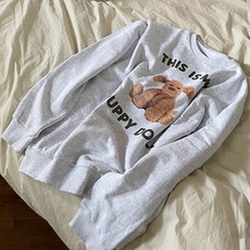 BYDAMSOOMI 小狗夫婦男人, 灰色的