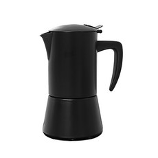 KALDIN 摩卡壺230ml, 黑色, 1組