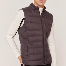 닥스 남성용 로고프린트 구스다운 집업베스트 DGJU1D902G3