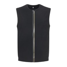 DAKS 男款拼色拉鍊背心 DGTS1C515BK
