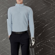 DAKS 男士線條色點柔軟半拉鍊 T恤 DGTS1D713B2