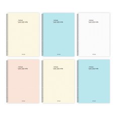 The Open House 方格筆記本 5mm 23-5823, 隨機出貨, 6個