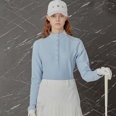 DAKS 女式球扣拉絨高領 DNTS1D711