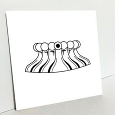 HTP 傳統花紋磁磚 K0758 8569 其他 昌慶宮大溫室入口石造物, 1個