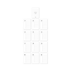 ABLE BAMBOO 2022屆12欄藝術日曆, 多, 1件