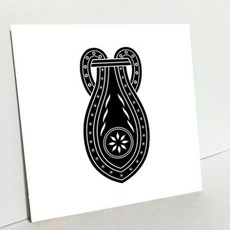 HTP 傳統紋樣磁磚 K0772 8910 串珠接合, 1個