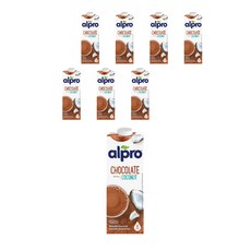 알프로 초코 코코넛 음료, 1L, 8개