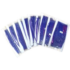 派對窗簾 銀箔, 淡紫色, 10件