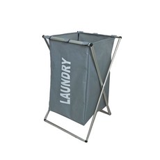 Safe Top實用洗衣籃, 04單格灰色, 1個